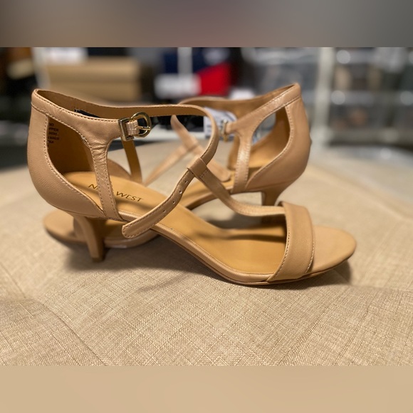 Nine West Shoes Nine West Nude Sandal Poshmark